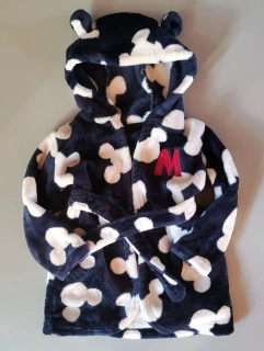 Župan George Disney vel. 86 navy bílá Mickey