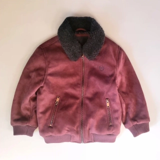 Bunda River Island vel. 110 tmavá vínová 