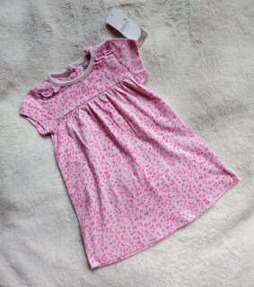 Bavlněné šaty M&Co vel. 68