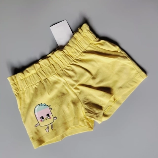 Žluté bavlněné kraťasy H&M vel. 92