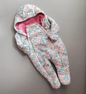 Kombinéza M&S vel. 80 květovaná
