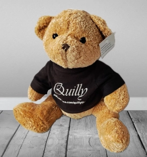 Střední plyšový medvěd s tričkem