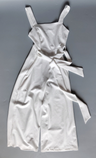 Bílý kalhotový overal New Look vel. 38