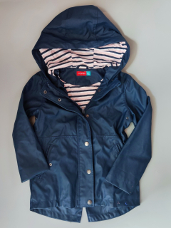 Nepromokavá parka Lily & Dan vel. 122 tmavě modrá