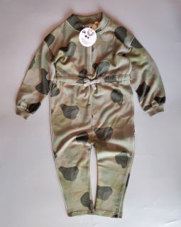 Teplákový overal George x Alesha Dixon vel. 116 khaki 