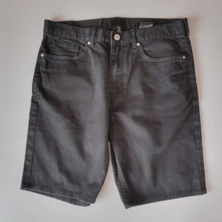 Džínové šortky H&M vel. EU 28 černé