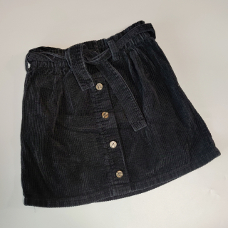 Manžestrová podzimní sukně Next vel. 134 černá