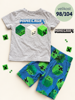 Pyžamo Minecraft vel. 98/104